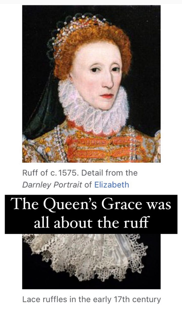 Elizabethan Ruffs 