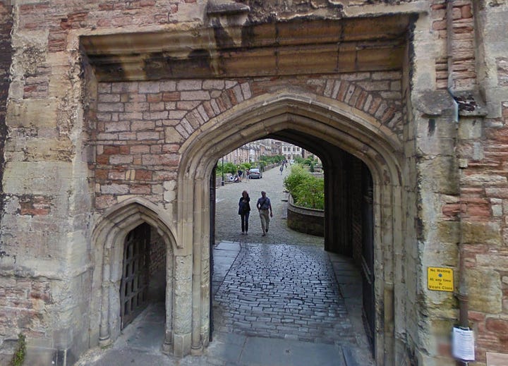 Entrance to Vicar's Close