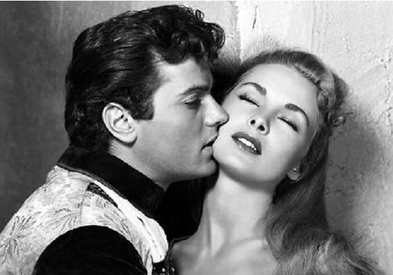 Tony Curtis and Janet Leigh