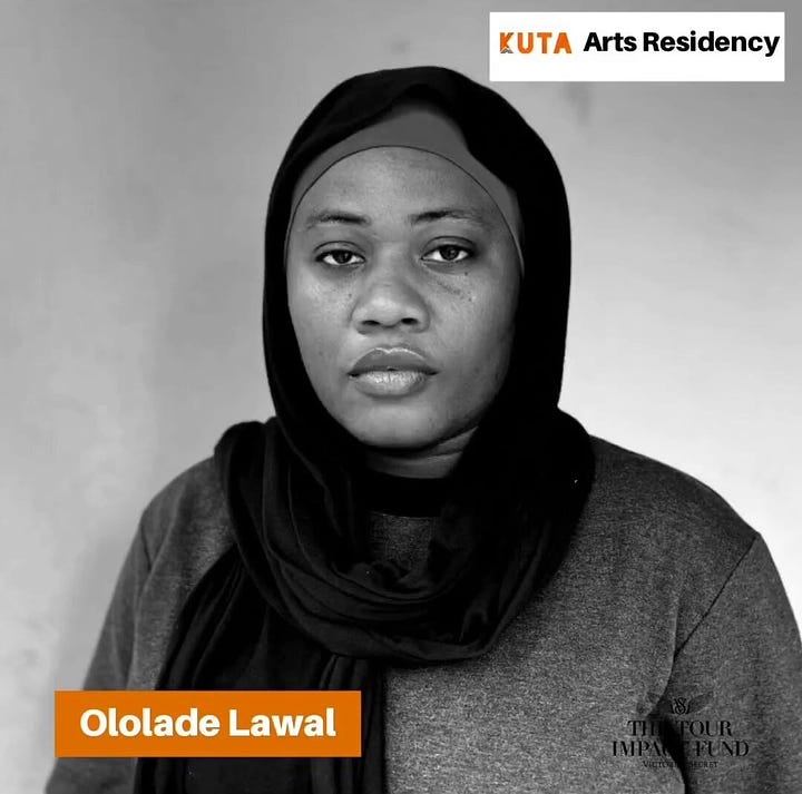 Akinseyi Akinwumi and Ololade Lawal - 2024 Kuta Arts Residency program finalist