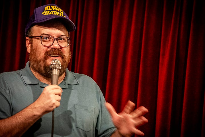 Headline comedian Dave Waite