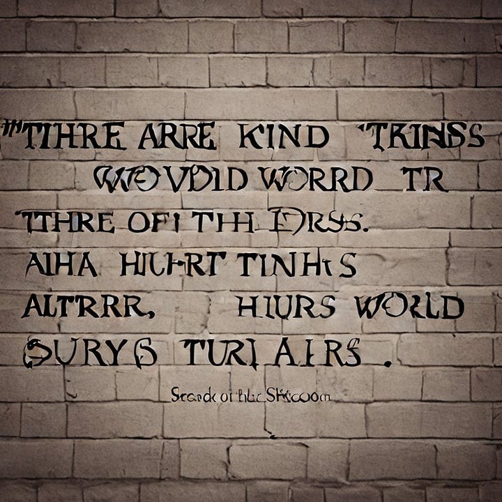 Stable diffusion: There are two kinds of pain in this world. The pain that hurts, the pain that alters dentist fear anxiety