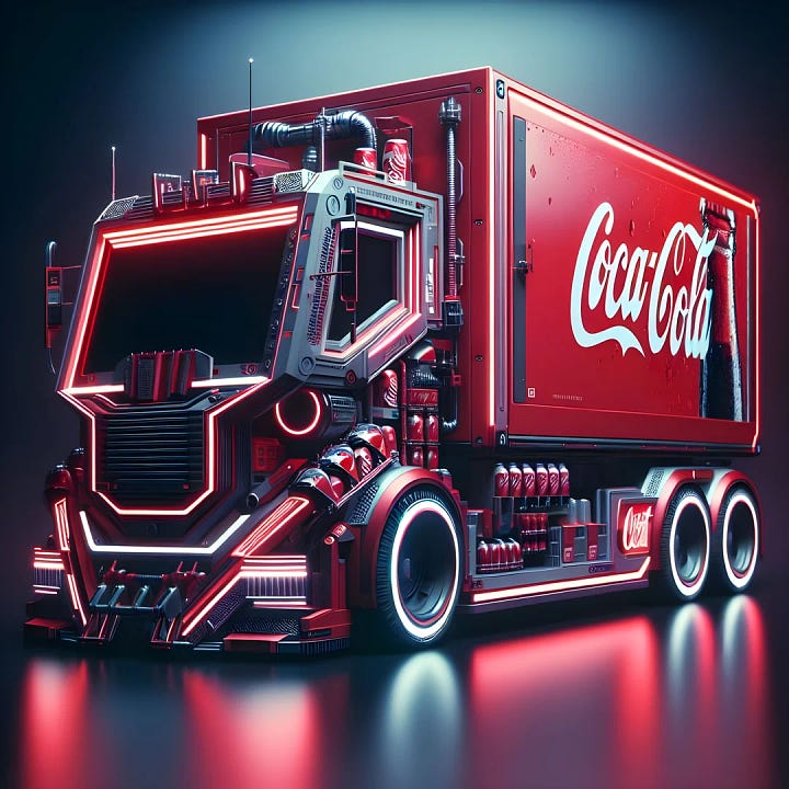 Coca Cola truck