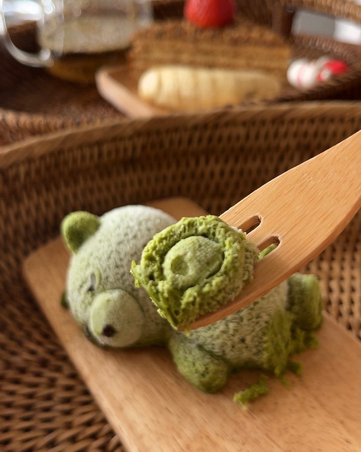 teddy bear cheesecake