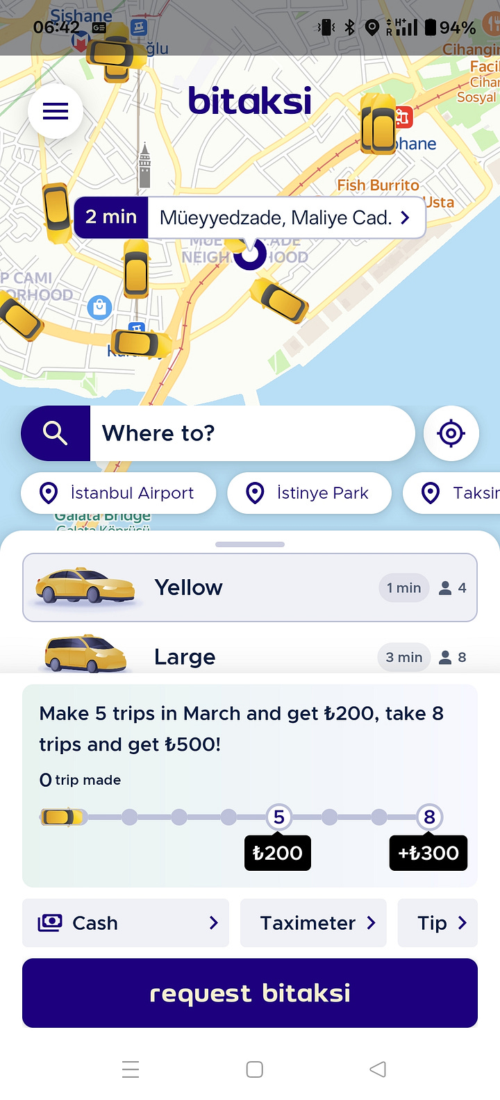 BiTaksi feature watch: validation code via whatsapp