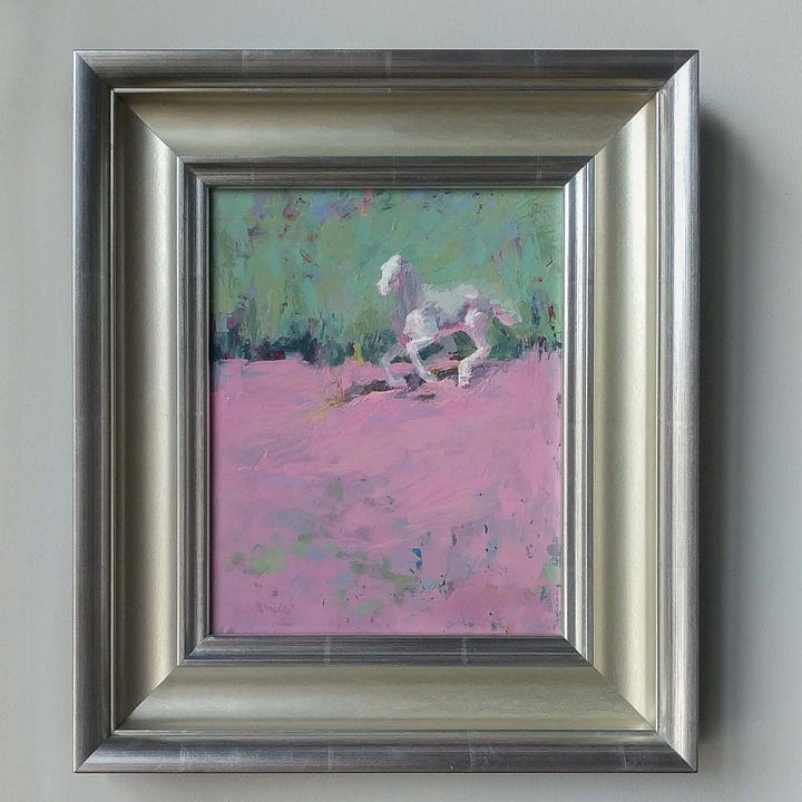 paintings of four horses
