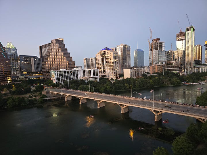 The amount of building going on in Austin, TX never ceases to amaze me.