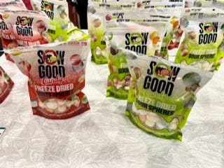 Sow good freeze dried candy and ice cream