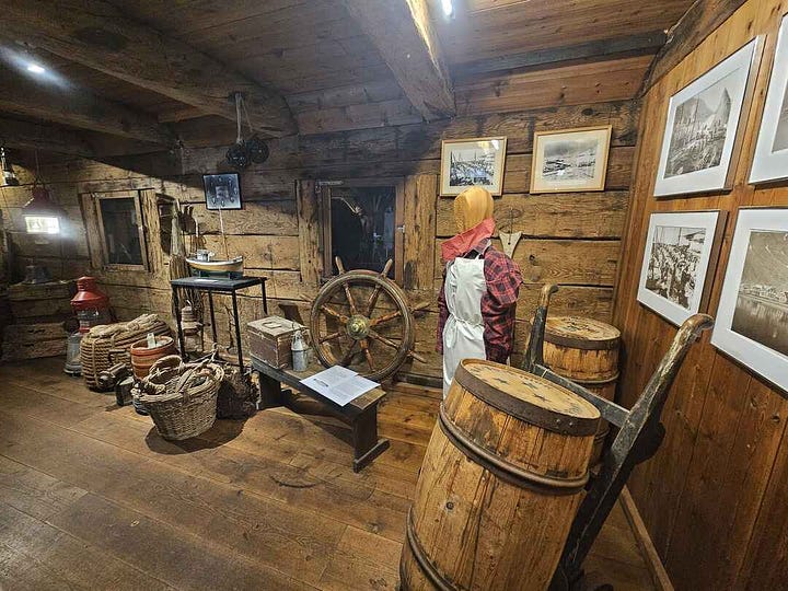 The fishing museum in Isafjordur was small but contained many interesting artifacts about the fishing culture in Iceland