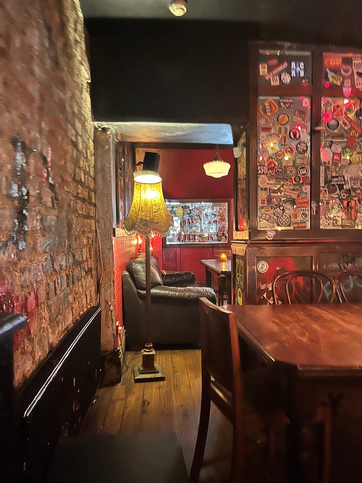 Photos in and outside of Cassidys, Westmoreland Street