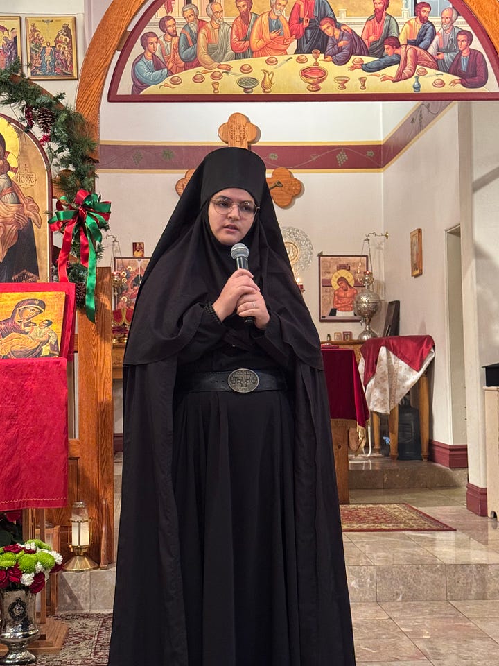 An Eastern Orthodox nun