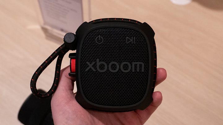 LG Xboom will.i.am Rock and Bounce speakers CES 2025