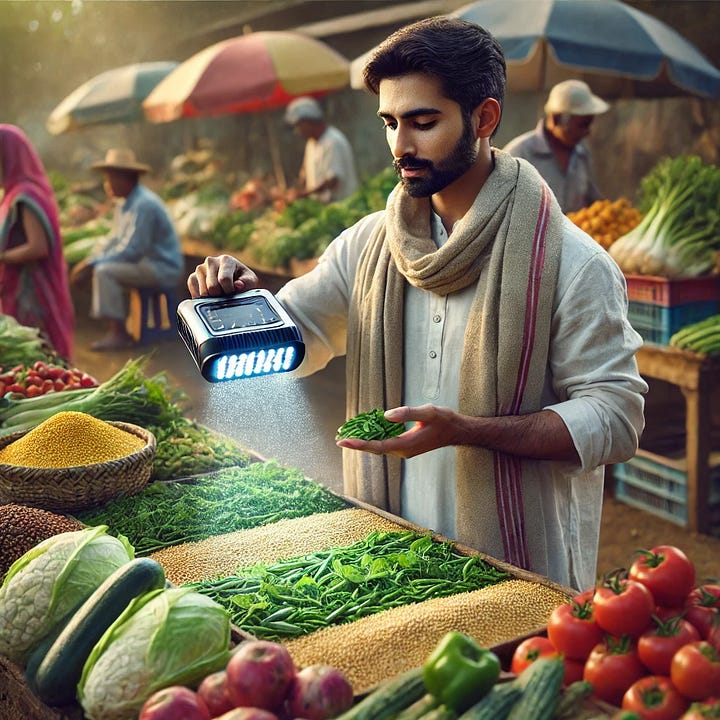 An Alternative To Cold Storages - Development of a Portable Kit for Visible Light Photo Dynamic Inactivation of Microbes on Food Surfaces from Ultraviolet towards Visible Light
