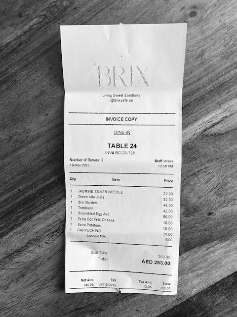 Brix Cafe - Dubai restaurants - #UAERestaurantsUnite