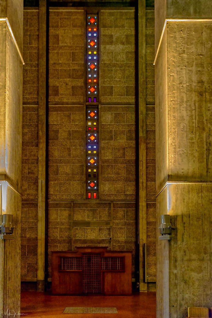 Some views of the inside of the church
