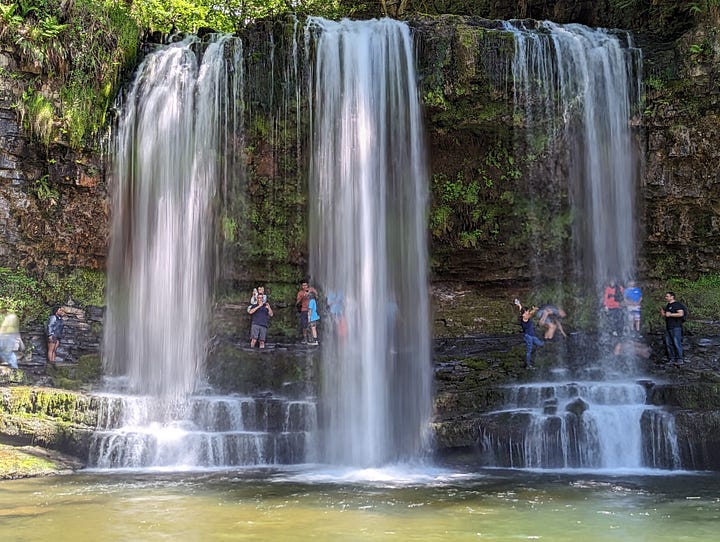 Waterfalls walk in the brecon beacons