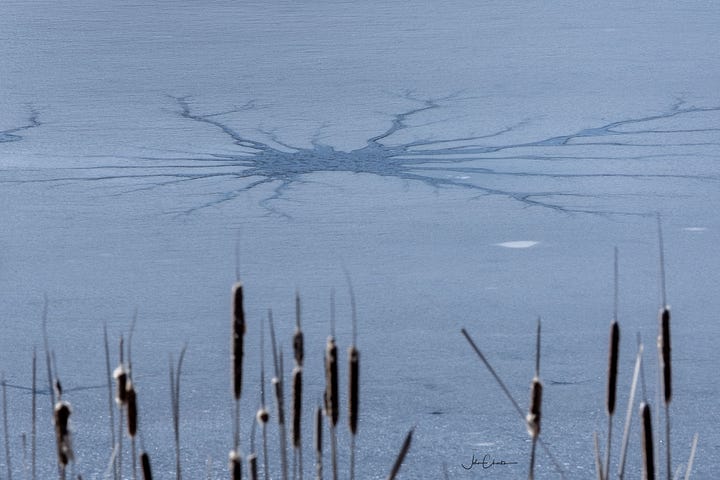 Lake Stars and Ice Circles