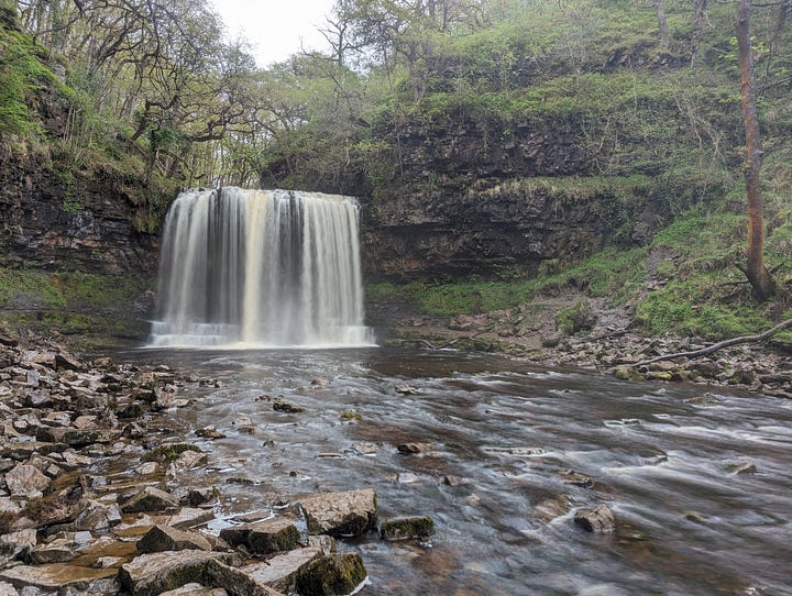 waterfalls in wales, Brecon Beacons