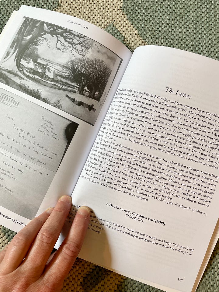 Some of the newly published letters from Goudge to Stewart