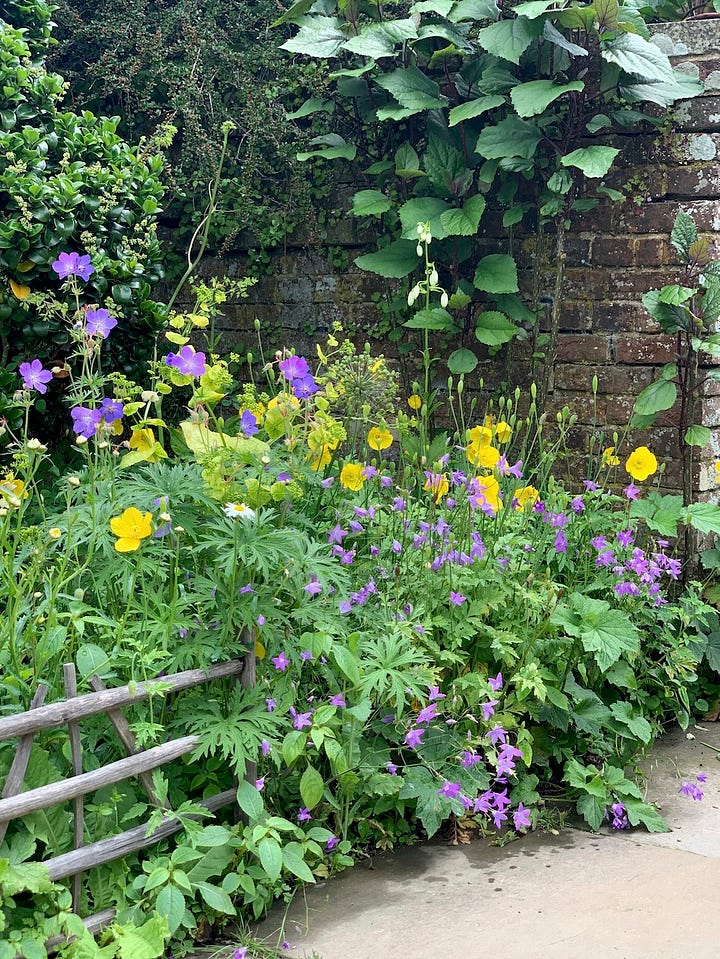 Plantings and steps at Great Dixter. Photos by Marcella Hawley