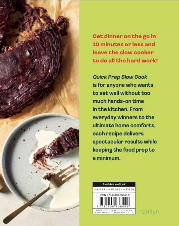 cook book front and back cover.