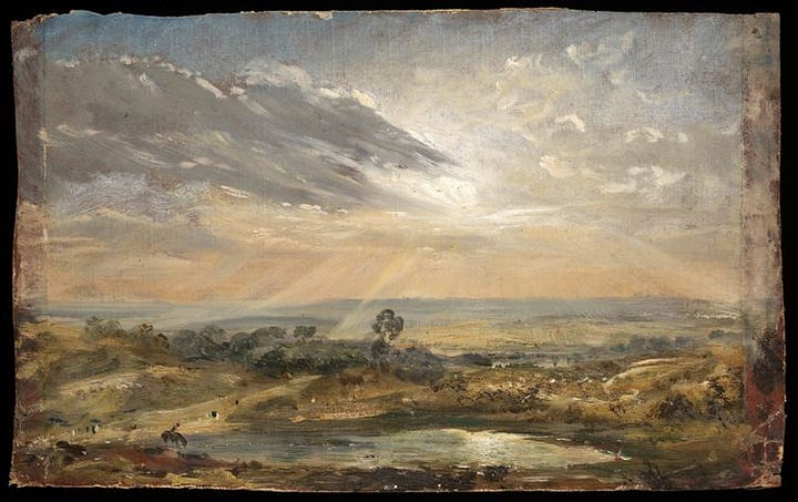 John Constable, sky studies