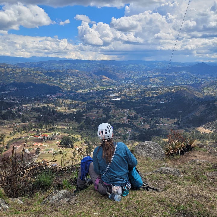Summit of Cojitambo, Ecuador