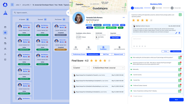 Nearshore IT Staff Augmentation Automation System images 