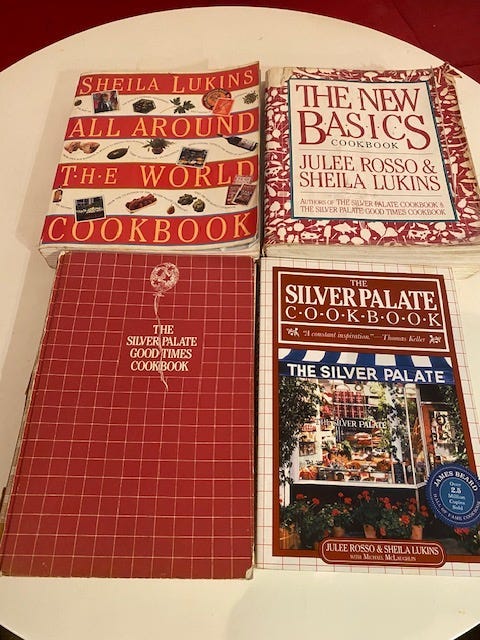 Front covers of a selection of cookbooks.