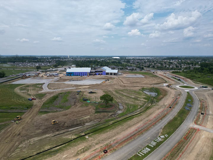 A Gallery of Drone Photos - Various Perspectives of the construction site