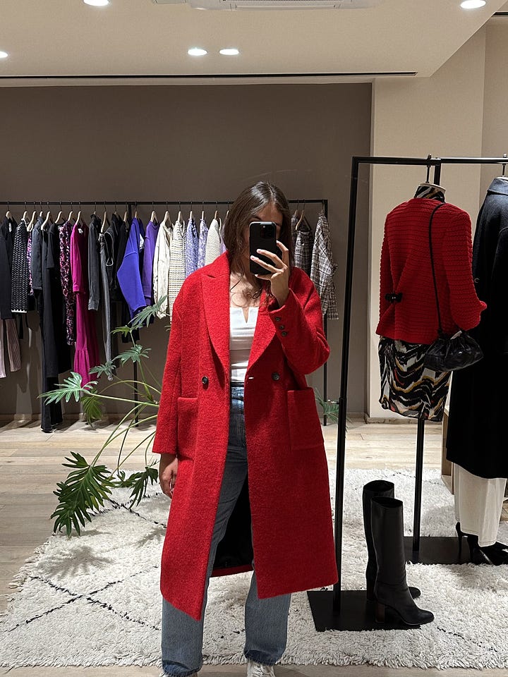 red coat