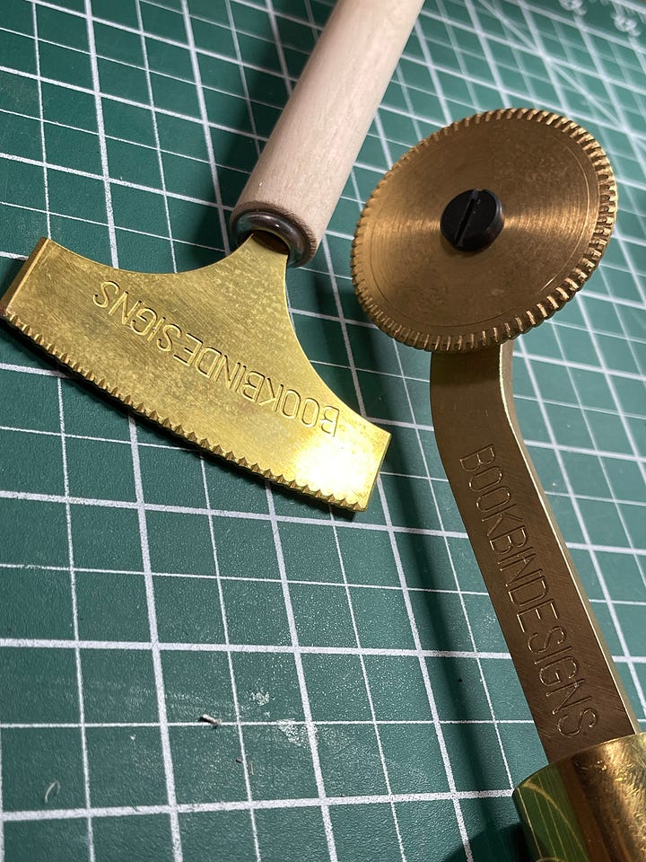 Tools of the Trade  THE THISTLE BINDERY