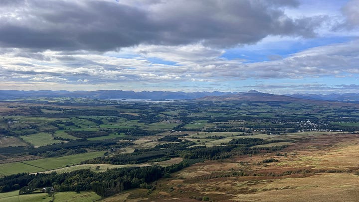 Summit of Dumgoyne Hill