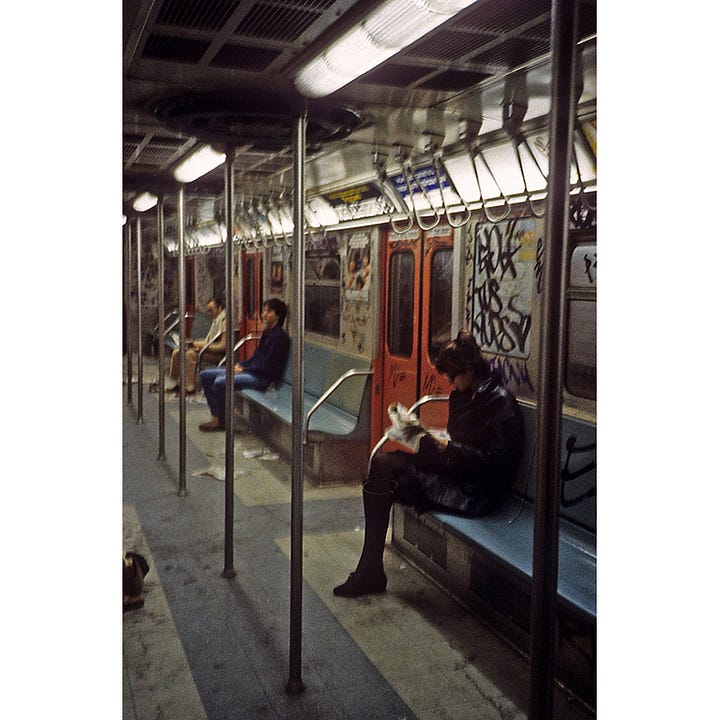Subway photos from the 1980s by ©SteveButcher1982