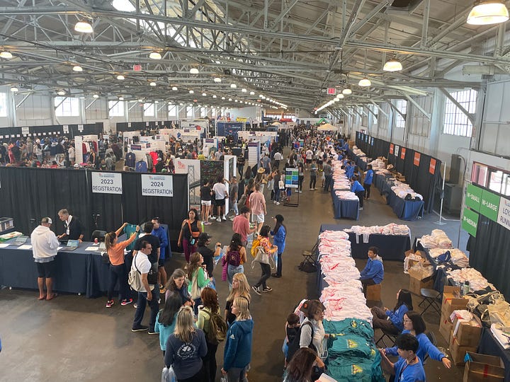 San Francisco Marathon Expo at Fort Mason