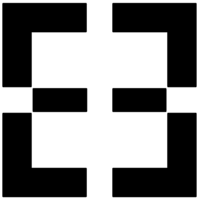 Two Adinkra Symbols from Ghana that connote to the left, support for a worthy cause and to the right, the importance of including more than one perspective in decision-making.