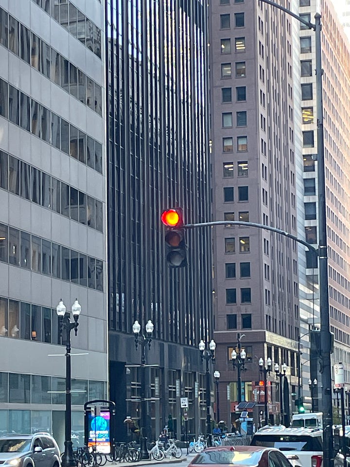 Upper left, PwC on Madison and Wacker  Upper Right, 30 N. Lasalle, twice, for CINB and for Jefferson Wells.  Bottom Left, 231 S. Lasalle CINB, and Bottom Right 226 W. Jackson CINB