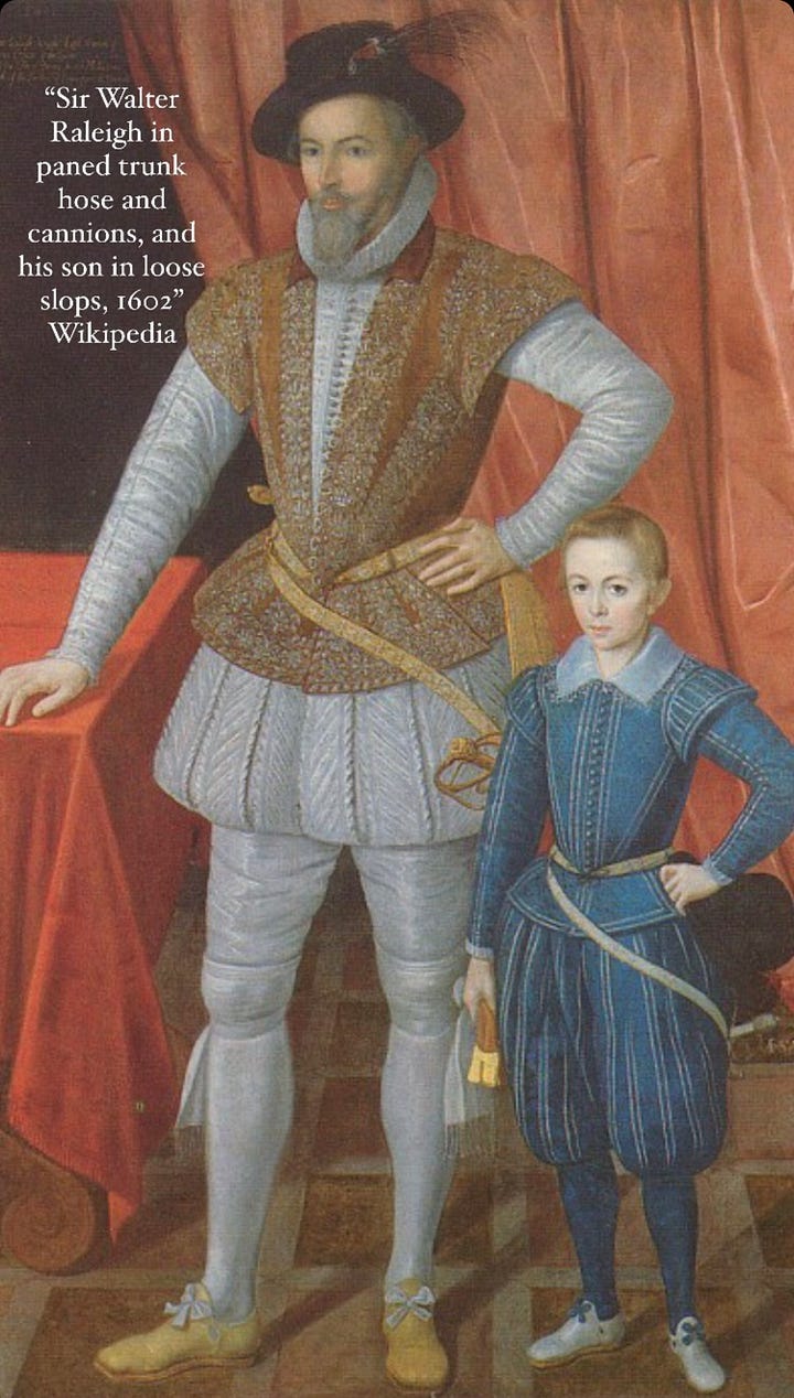 Elizabethan Men’s attire