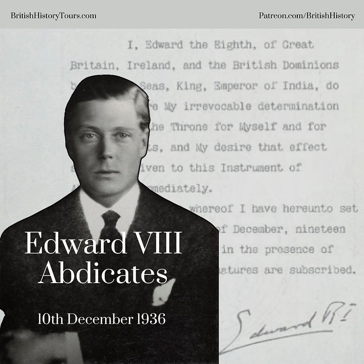 Edward VIII Abdicates