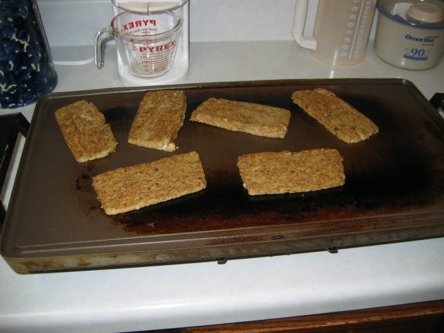 Learning to make pork scrapple