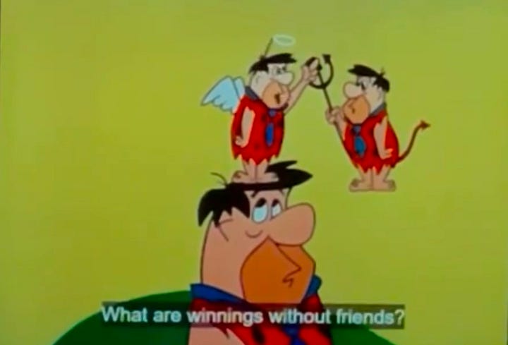 From the TV series, The Flintstones