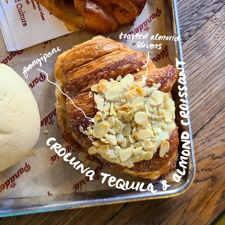 CroLuna Tequila Almond Croissant