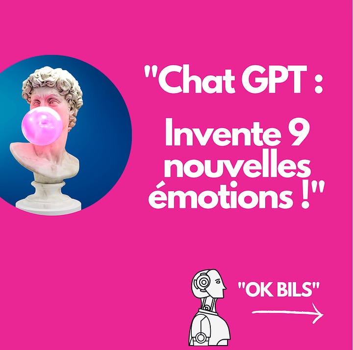 Chat GPT invente 9 nouvelles émotions