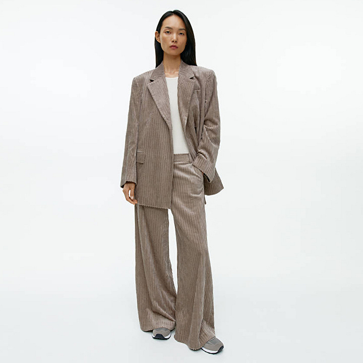 arket cord suit