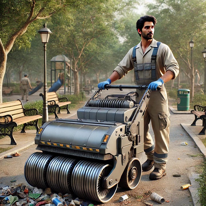Waste Debris Collection Apparatus