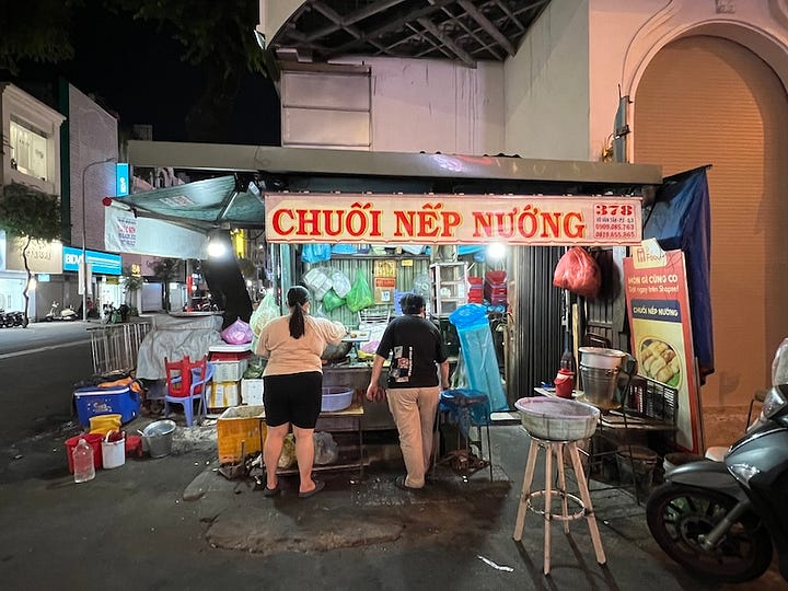 Chuối Nướng (Grilled Bananas)