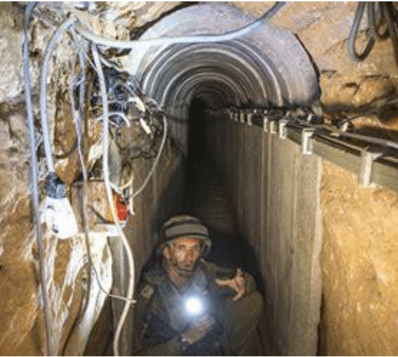 Left: narrow tunnel for walking; Right: wide tunnel for driving