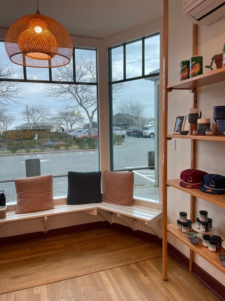 Catboat Coffee, Martha's Vineyard