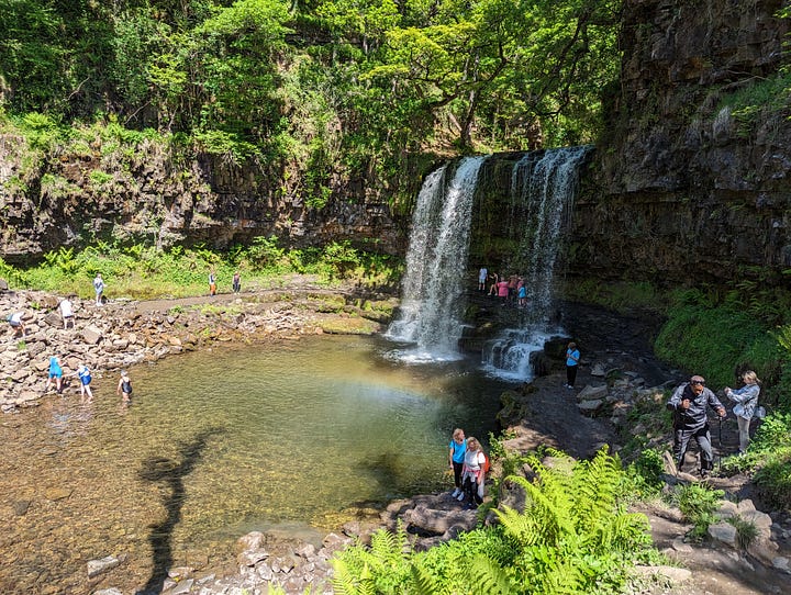 Waterfalls walk in the brecon beacons