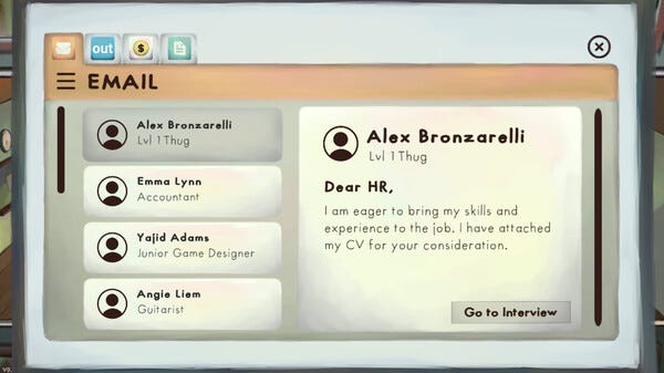 screenshots from hr simulator by animesme
